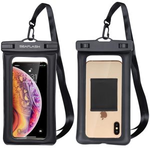 Seaflash vízálló telefontok karpánttal – Univerzális 6,7″-ig – Légpárnákkal